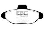 EBC Ultimax front brake pads for FIAT Seicento, FIAT Cinquecento