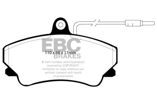 EBC Ultimax front brake pads for Renault Espace