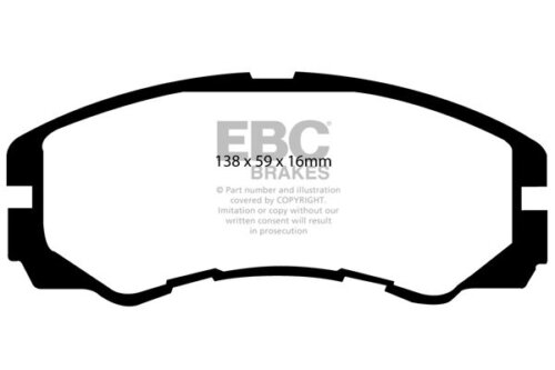 EBC Ultimax front brake pads for Opel Frontera, Opel Monterey
