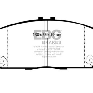 EBC Ultimax prednje kočione pločice za Honda Accord, Honda Prelude
