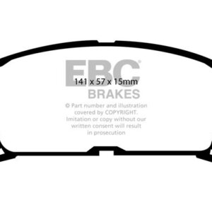 EBC Ultimax prednje kočione pločice za Toyota Avensis, Toyota Corolla