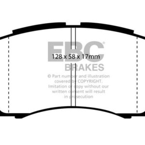 EBC Orangestuff prednje kočione pločice za Subaru Legacy, Subaru Impreza