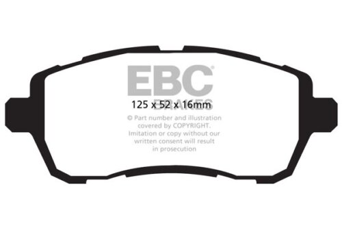 EBC Ultimax prednje kočione pločice za Ford Fiesta