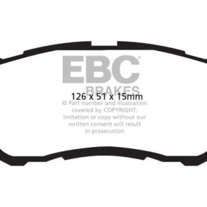 EBC Ultimax prednje kočione pločice za Suzuki Baleno, Mazda 2
