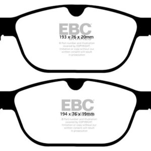 EBC Ultimax prednje kočione pločice za Volvo XC60