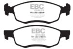 EBC Ultimax front brake pads for Dacia Logan MCV