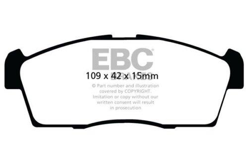 EBC Ultimax prednje kočione pločice za Suzuki Alto