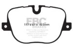 EBC Ultimax rear brake pads for Land Rover Range Rover, Land Rover Range Rover Sport