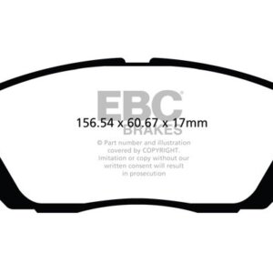 EBC Ultimax prednje kočione pločice za SsangYong Korando