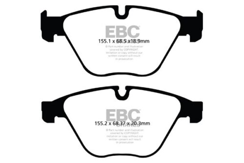 EBC Ultimax front brake pads for BMW 5