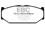 EBC Ultimax front brake pads for Suzuki Swift