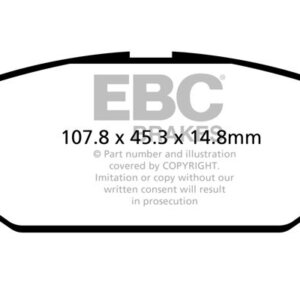 EBC Ultimax prednje kočione pločice za Suzuki Swift