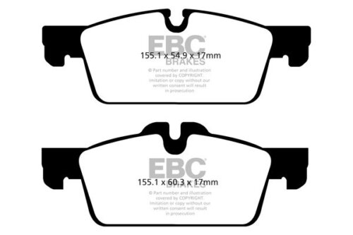 EBC Ultimax front brake pads for Peugeot 508