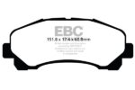 EBC Ultimax front brake pads for Isuzu D-Max
