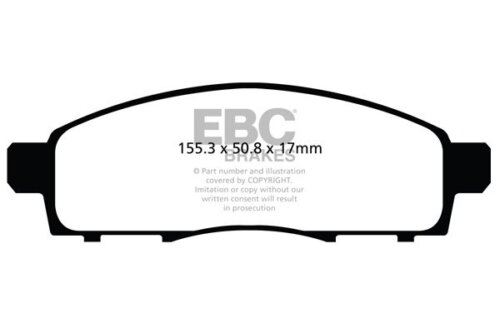 EBC Ultimax front brake pads for Nissan NV200