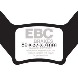 EBC Ultimax stražnje kočione pločice za Piaggio M500