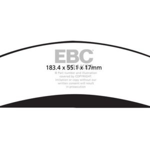 EBC Ultimax prednje kočione pločice za Chrysler 300C, Dodge Challenger