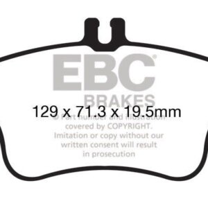 EBC Ultimax prednje kočione pločice za Mercedes-Benz B-Class, Mercedes-Benz CLA