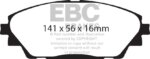 EBC Ultimax prednje kočione pločice za Mazda 3, Mazda CX-3