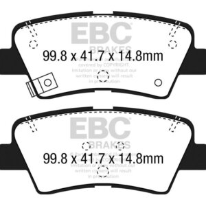 EBC Ultimax rear brake pads for KIA Soul