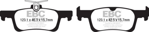EBC Ultimax rear brake pads for Peugeot 308