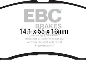 EBC Ultimax prednje kočione pločice za Suzuki S-Cross, Suzuki Vitara