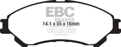 EBC Ultimax front brake pads for Suzuki S-Cross, Suzuki Vitara