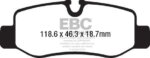 EBC Ultimax rear brake pads for Mercedes-Benz Marco Polo