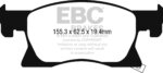 EBC Ultimax front brake pads for Opel Astra