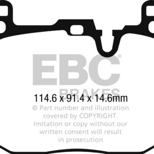EBC Ultimax prednje kočione pločice za Mini MINI Convertible, MINI Mini