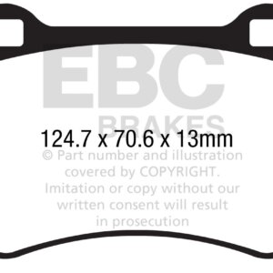 EBC Ultimax prednje kočione pločice za Abarth 124, Mazda MX-5