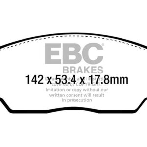 EBC Ultimax prednje kočione pločice za Chevrolet Aveo