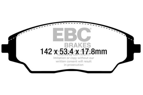 EBC Ultimax prednje kočione pločice za Chevrolet Aveo