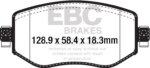 EBC Ultimax front brake pads for Renault Megane