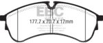 EBC Ultimax front brake pads for VW Crafter