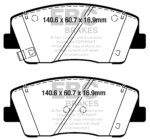 EBC Ultimax front brake pads for KIA Stinger