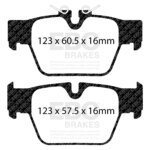 EBC Ultimax rear brake pads for BMW 1, BMW X2