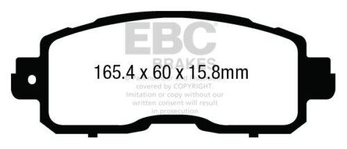 EBC Ultimax front brake pads for Nissan Leaf