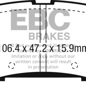 EBC Ultimax stražnje kočione pločice za Opel Insignia