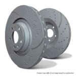 EBC front brake disc for Opel Astra