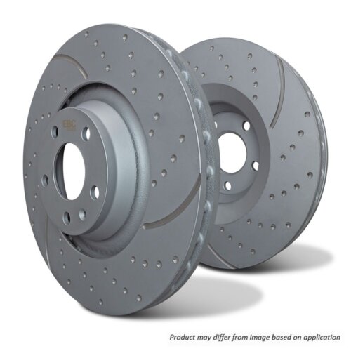 EBC front brake disc for Mazda 3