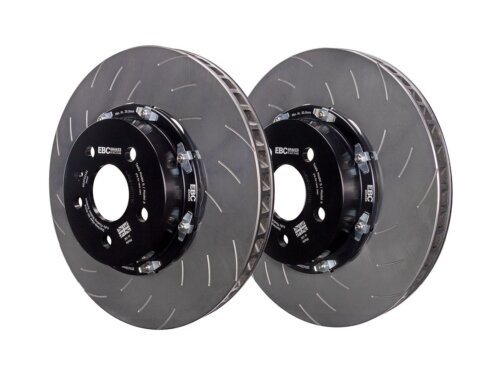 EBC two-piece front brake disc for Tesla Model S, Tesla Model X