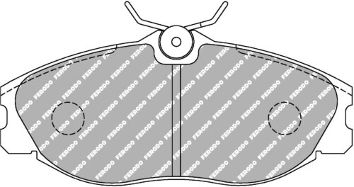 Ferodo DS2500 front brake pads for Citroën Xsara
