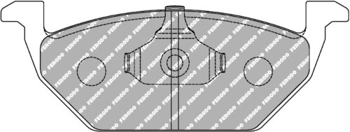 Ferodo DS3000 front brake pads for Skoda Octavia, VW Golf