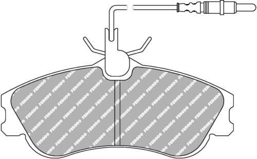 Ferodo DS2500 front brake pads for Citroën Xsara, Citroën Berlingo