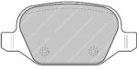Ferodo DS2500 rear brake pads for Alfa Romeo 156, Alfa Romeo GT