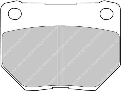 Ferodo DS2500 rear brake pads for Nissan 350Z, Subaru Impreza