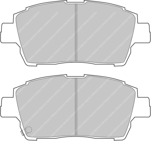 Ferodo DS2500 front brake pads for Toyota Celica, Toyota MR-S