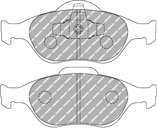 Ferodo DS3000 front brake pads for Ford Fusion, Ford Street Ka