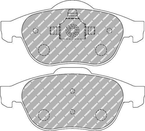 Ferodo DS2500 front brake pads for Renault Clio